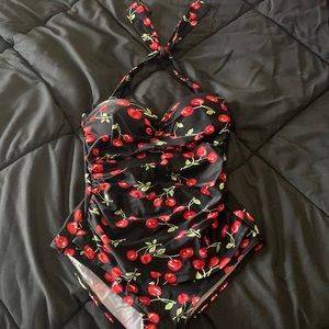 Cherry one piece retro